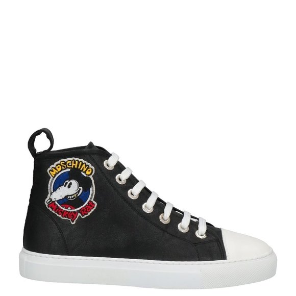 Stunning Moschino Mickey Rat High Tops EU 38 NIB - Picture 5 of 6